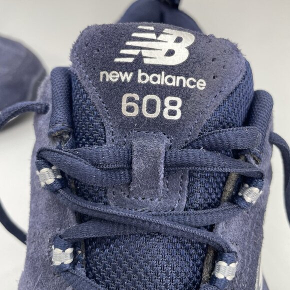 New Balance 608 v5 Sneakers Shoes Training Running Suede Leather Blue Mens 6.5 - Picture 14 of 15